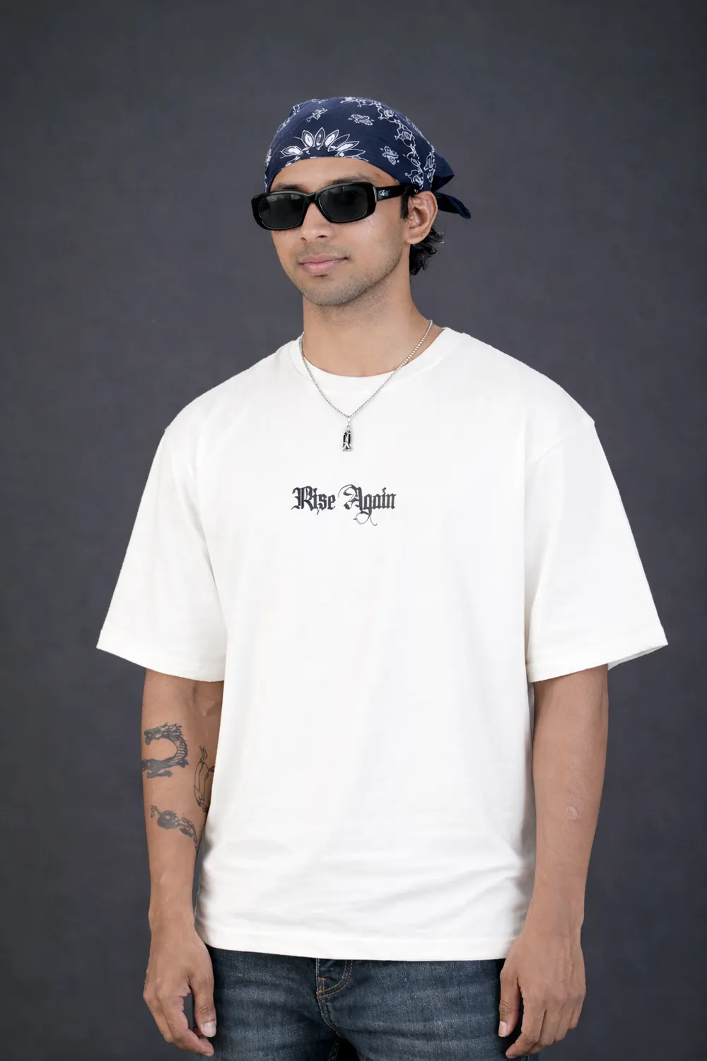 Solid Cotton Regular Tee – Mandala