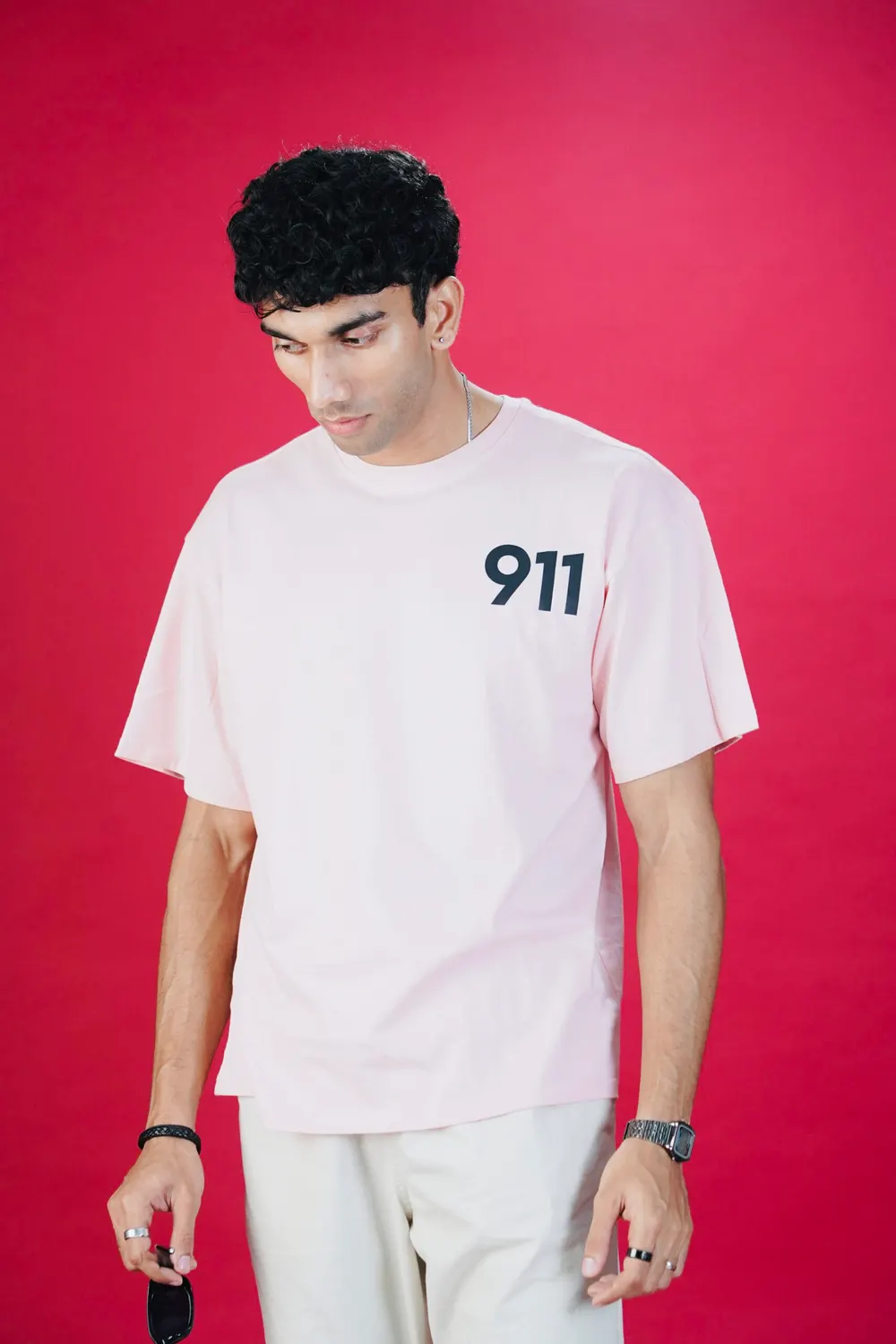 Solid Cotton Regular Tee – Porsche